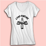 Camp Funtime Women'S V Neck