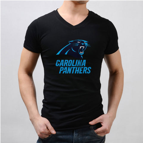 Carolina Panthers Football Logo Men'S V Neck