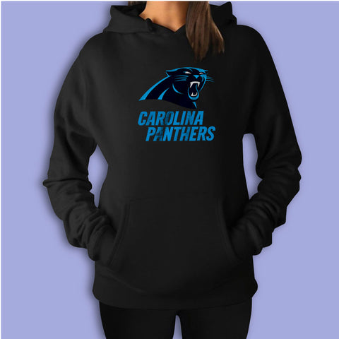 Carolina Panthers Football Logo Women'S Hoodie