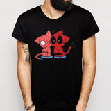 Cat Pool Deadpool Spedey Men'S T Shirt