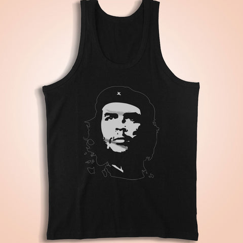 Che Guevara Face Silhouette Men'S Tank Top