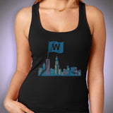 Chicago Cubs Baseball Flying The W Women'S Tank Top