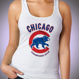 Chicago Cubs Champions 2016 Women'S Tank Top