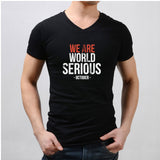 Chicago Cubs Playoffs We Are World Serious Men'S V Neck