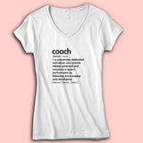 Coach Definition For Coach'S Gift Women'S V Neck