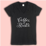 Coffee And Hustle Women'S V Neck