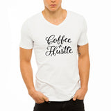 Coffee And Hustle Men'S V Neck