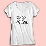 Coffee And Hustle Women'S V Neck