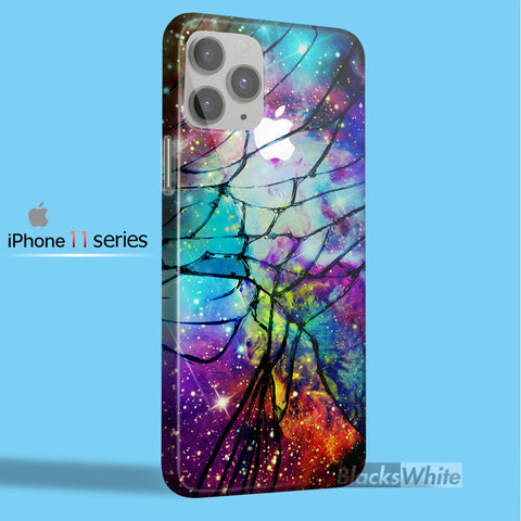 Cracked Out galaxy fox, with apple   iPhone 11 Case