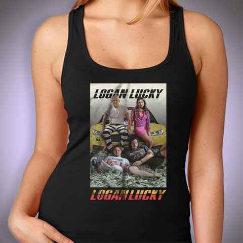Crime Movie Logan Lucky Movie Poster Women'S Tank Top