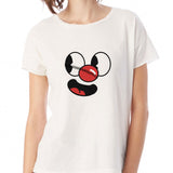 Cuphead Mugman Logo Game Retro Cartoon Women'S T Shirt