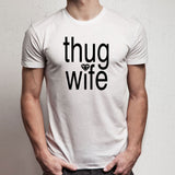 Cute Thug Wife Bride To Be Flowy Bridal Gift Wedding Bridal Shower Men'S T Shirt