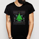 Oh Chemist Tree Ugly Christmas Men's T shirt