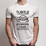 Turtle Running Team tshirt logo Men's T shirt
