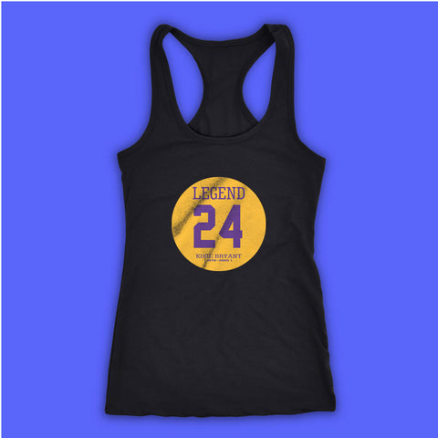 Kobe Bryant 24 Lakers Legend Women'S Tank Top Racerback