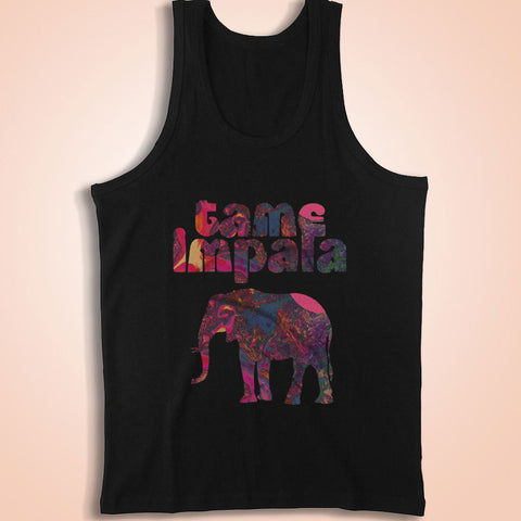 tame impala elephant full color logo Men's Tank Top