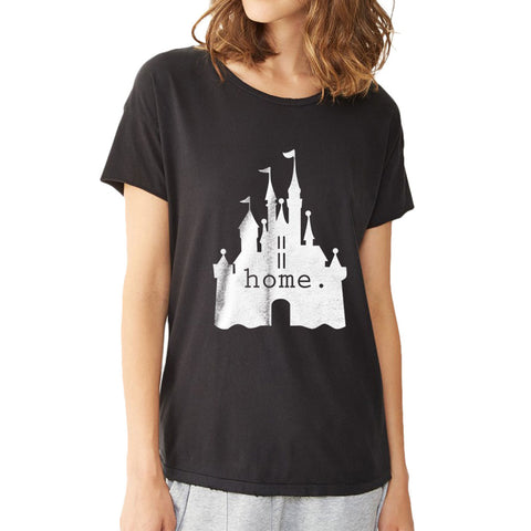 Disneyland Castle Home Ladies Women'S T Shirt