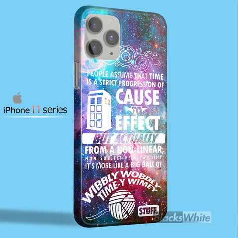 DOCTOR WHO CAUSE (CUSTOM)   iPhone 11 Case