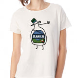 Dabbing Ranch Fashion Back To School Funny Parody Gym Sport Yoga Runner Funny Quotes Women'S T Shirt