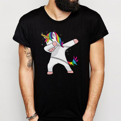 Dabbing Unicorn Rainbow Unicorn Men'S T Shirt