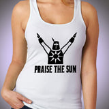 Dark Souls Praise The Sun Solitaire Edition Game Xbox Playstation Tumblr Women'S Tank Top