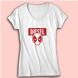 Deadpool   Diesel Women'S V Neck