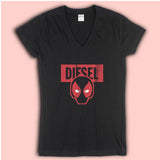 Deadpool   Diesel Women'S V Neck
