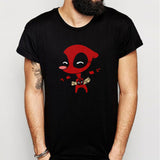 Deadpool Airplane Cute Men'S T Shirt