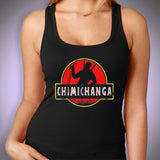 Deadpool Chimichanga Jurrasic Park Women'S Tank Top