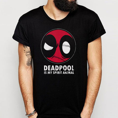 Deadpool Is My Spirit Animal Deadpool Head Men'S T Shirt