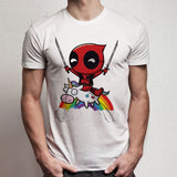 Deadpool Unicorn Funny Parody Men'S T Shirt