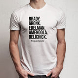 Deflate Gate, Tom Brady, Gronk, Belichick, Edelman New England Patriots Football Men'S T Shirt