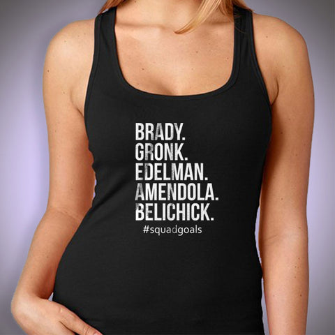 Deflate Gate, Tom Brady, Gronk, Belichick, Edelman New England Patriots Football Women'S Tank Top
