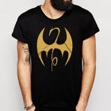 Details About  Iron Fist Distressed Logo Marvel Officially Licensed Adult Men'S T Shirt