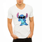 Disney Lilo And Stitch Sunglasses Men'S V Neck