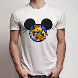 Disney Silhouettes Mickey Mouse And Frieds Men'S T Shirt