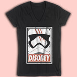 Disobey The Order Women'S V Neck