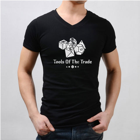 Dnd Dice Tools Of The Trade Men'S V Neck