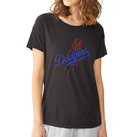 Dodgers Baseball Clubs Women'S T Shirt