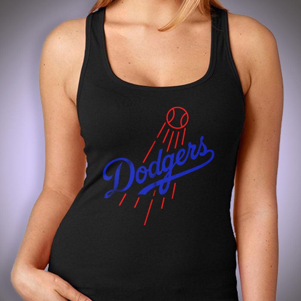 Los Doyers Women’s Dodgers Racerback Tank Top Baseball