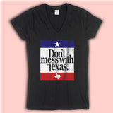 Dont Mess With Texas Women'S V Neck