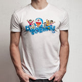 Doraemon Logo Men'S T Shirt