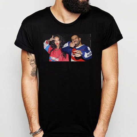 Drake And Rihana  Men'S T Shirt