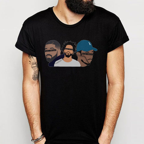 Drake J Cole Kendrick Lamar Heart  Mind  Soul) Men'S T Shirt