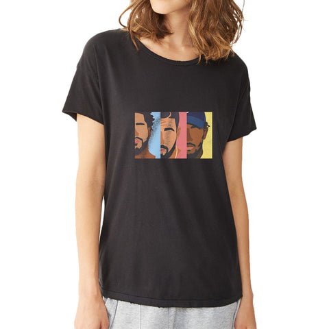 Drke, J Cole, Kendrick Lamar Women'S T Shirt