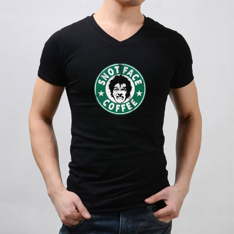 Drop Dead Fred  Snot Face Coffee Free Shipping Men'S V Neck