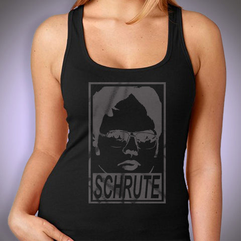 Dwight Schrute The Office Obey T Shirt Women'S Tank Top