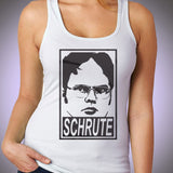 Dwight Schrute The Office Obey T Shirt Women'S Tank Top