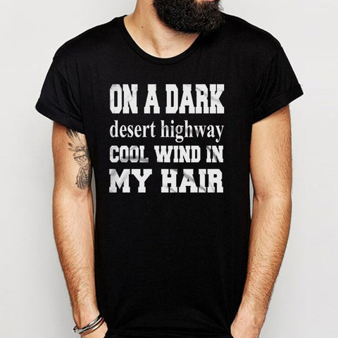 Eagles Band On A Dark Desert Men'S T Shirt