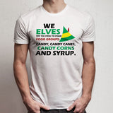 Elves Food Groups Christmas Shirt Funny Men'S T Shirt